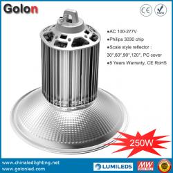 250W LED High Bay Industrial Light